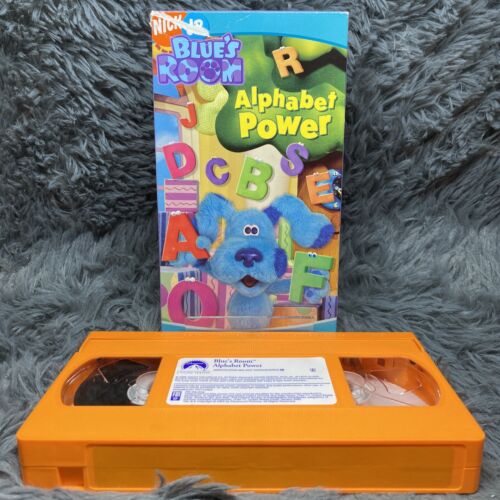 Blues Room - Alphabet Power VHS Tape 2005 Nick Jr Nickelodeon Kids Cartoon