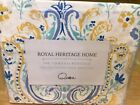 New ListingRoyal Heritage Blue/Gold Paisley Percale QUEEN Sheet Set