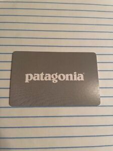 PATAGONIA GIFT CARD MERCHANDISE CREDIT $118