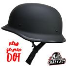 REAL Crazy Al's/ WSB World's Smallest Lightest FLAT BLACK- DOT German Helmet