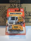 MATCHBOX 2023 #61 SILVER YELLOW GARBAGE KING RECYCLE TRASH TRUCK