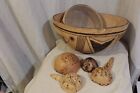 Handcrafted African Calabash bowl set with strainer