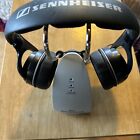 Sennheiser RS 135  Wireless Stereo RF Headphone  w/ Charger Base No Power Cord