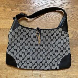Gucci GG pattern canvas Jackie shoulder bag from Japan