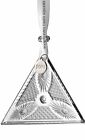Waterford 2021 Times Square HAPPINESS Triangle CRYSTAL Tree ORNAMENT # 1055462