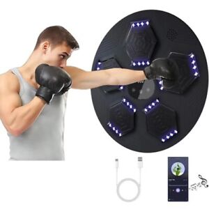 New Listing 2023 Boxing Target Machine Smart Bluetooth Music Boxing Black-without Gloves