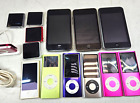 Lot of 14 Apple iPods Mixed Untested Sold As is for Parts or Repair - FAST SHIP