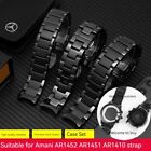 Men's Ceramic Watch Strap Fit For Armani AR1451 AR1452 AR70002 AR1400 AR1410