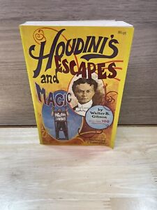 Houdinis Escapes and Magic: Prepared from Houdinis Private Notebooks and 1976