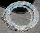 AAA Natural Ethiopian Opal Beads Necklace 3X5MM 16 Inch Loose Gemstone N001