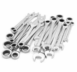 Craftsman 20 Piece Pc. Ratcheting Combination Wrench Set Standard/ Metric