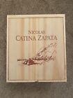 Nicolas Catena Zapata 6 Bottle Empty Wooden Wine Crate, Free Shipping!