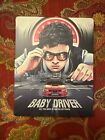 Baby Driver Blu-Ray 2017 Best Buy Exclusive Project Pop Art Steelbook NO DIGITAL