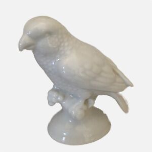 New ListingWhite Bird Figurine Porcelain 3.5 Inch MCM Marked Western Germany Vintage