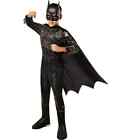 The Batman: Child Batman Costume Boys Medium Black 100% Polyester Outfit Set