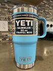 NEW! - YETI 20 oz REEF BLUE Travel Handled Cup Mug Tumbler Rambler