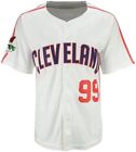Major League Cleveland Indians Rick Vaughn #99 Wild Thing Movie Jersey Size 3XL