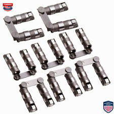 8Pair Hydraulic Roller Lifters+Link Bar Small Block for Chevy SBC 350 265-400 V8