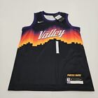 NWT Devin Booker Phoenix Suns City Edition The Valley Jersey Youth Medium New