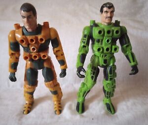 Centurions Jake Rockwell & Max Ray Action Figure Lot Kenner 1986 Power Xtreme