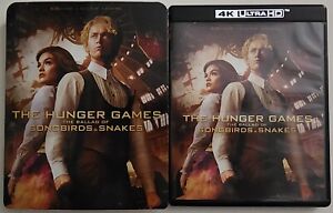 THE HUNGER GAMES: THE BALLAD OF SONGBIRDS & SNAKES 4K ULTRA HD BLU RAY 2 DISCS