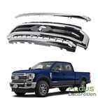 For 2020 2021 2022 Ford F-250 F-350 Super Duty Chrome Front Upper Bumper Grille (For: 2022 F-250 Super Duty)