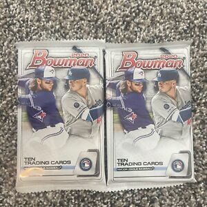 Lot of 2 Topps 2020 Bowman Baseball Card MEGA BOX base Packs volpe witt jasson