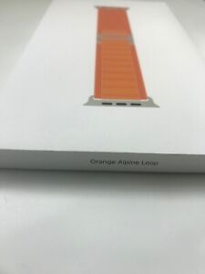 NEW in box Original Genuine Apple Watch 44MM 45MM 49mm Orange Alpine Loop Large