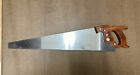 Vintage Henry Disston & Sons D-23 Cross-Cut Hand Saw 26