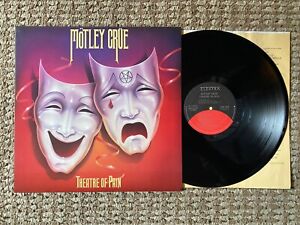 New ListingMotley Crue. “Theatre Of Pain” LP 1985 Electra 9  60418-1-E EX/EX Club Edition