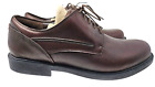 Men's Dunham Burlington Waterproof Oxford Shoes MCT410SB Brown Size 12 6E