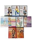 Lot of 9 Anchor Bay Fitness & Yoga Workout DVD’s Used & 2 Brand New Dance 10 Min