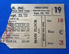 BEYOND RARE 1972 NWF Wrestling Ticket Buffalo AUD ERNIE LADD ABDULLAH BUTCHER #2
