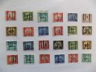 U S Coll'n of (24) used PRECANCELLED STAMPS with different cities-5-5-A-LS