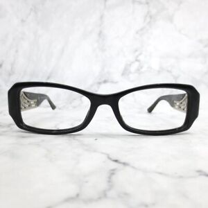 New ListingVersace Mod.3123-B GB1 Eyeglasses Black Full Rim Rectangular Frames 50-16-135