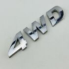 2001-2006 Hyundai Santa Fe 4WD Emblem Badge Letters Logo Trunk Gate Rear OEM E24