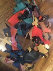 5lbs of Scrap Leather  (goat, cow, and lamb), Mixed color lot