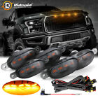 5X Universal For Ford Truck Raptor Style LED Amber Front Grille Lighting Lights (For: Ford Transit Custom)