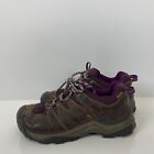 Keen Gypsum 2 Li Waterproof Hiking Shoes Leather Brown Purple Womens Size 8