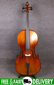 4 string 1/4 Children's Cello Maple Spruce Ebony Hand Made Cello with Bag & Bow