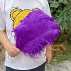 10 pcs/lot colored ostrich feathers for party decoration, handmade feathers