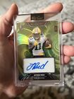 Jayden Reed Rookie Auto Fractal Green Foil 1/1 One of One  Packers color match