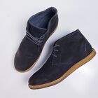 Frank Wright Men's Size 8 BAXTER Black Suede Leather Lace Up Chukka Ankle Boot
