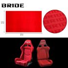 Full Red JDM Bride Fabric Cloth For Car Seat Panel Armrest Decoration 1M×1.6M