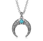Montana Silversmiths Women’s Eye In The Sky Crescent Necklace NEW! Retail $50