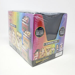 Rainbow High Tins - Wholesale Lot of 6 New + Sealed 12-Count Display Boxes