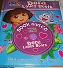 Nickelodeon Dora The Explorer Dora Loves Book & Cd (Disney Boo... by Nickelodeon
