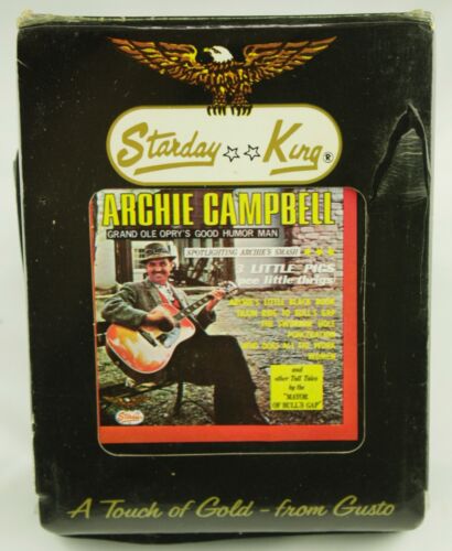 New ListingArchie Campbell Grand Ole Oprys Good Humor Man 8 Track Tape New Sealed FREE SHIP