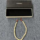 CHANEL Necklace Vintage Pearl