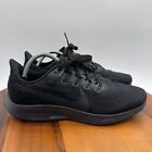 Nike Air Zoom Pegasus 36 Shoes Mens 10.5 Black Running Athletic Gym Sneakers